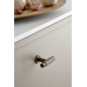 T-knop villa T 50x34x20 zamak antiek bruin